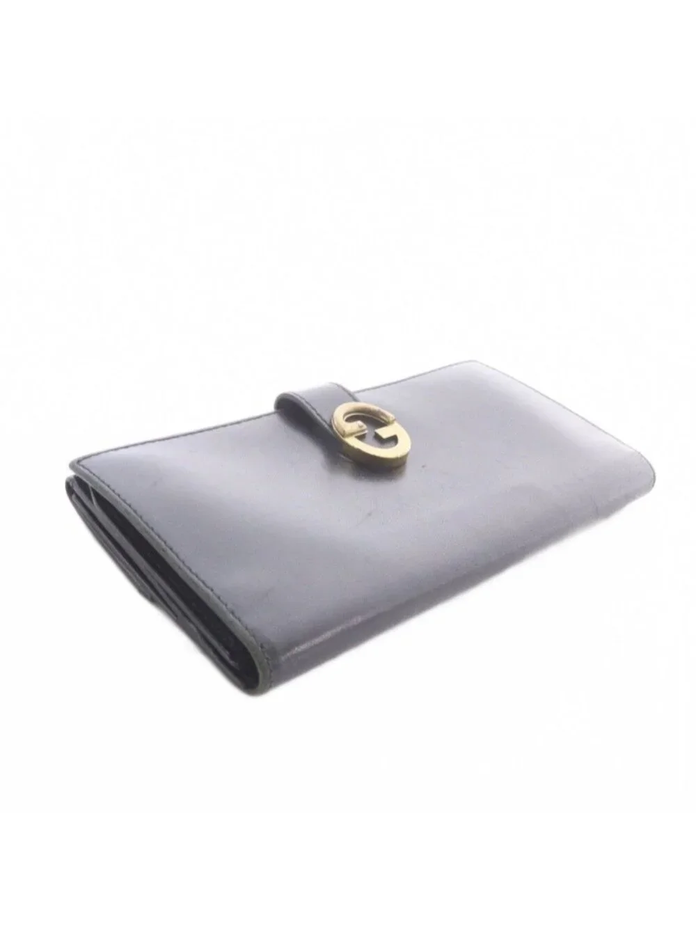 Gucci Wallet with Coin Purse Leather Black